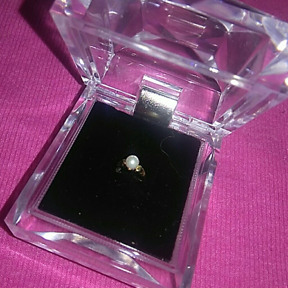 New Born Baby Pearl Ring